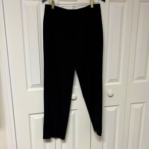 Talbots Classic Black Straight Leg Pants